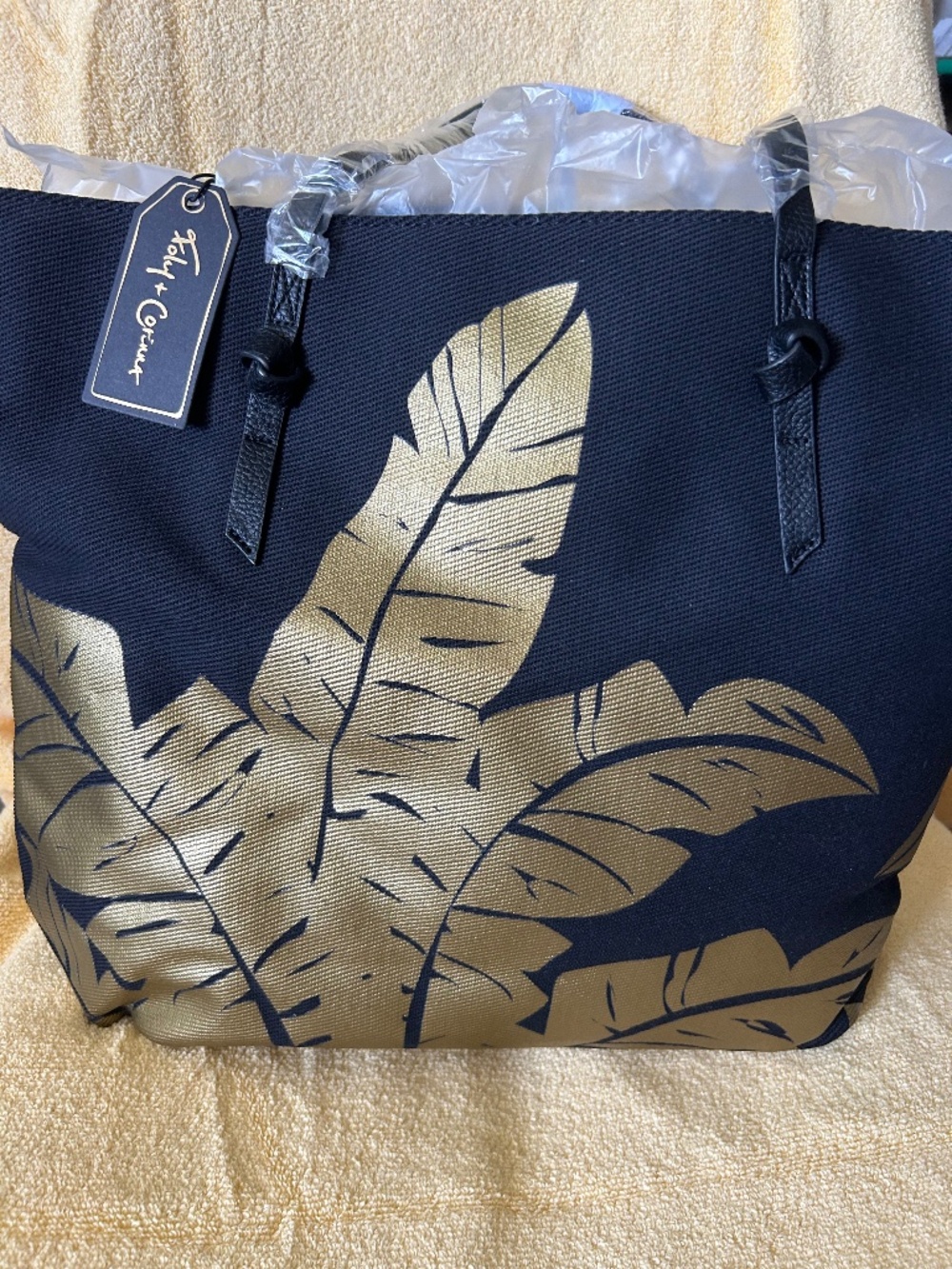 NEW Foley and Corinna Canvas Tote Bag